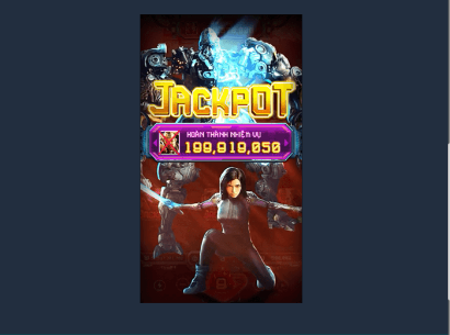 Jackpot một trong những biểu tượng đặc biệt của game nổ hũ Thiên Thần Chiến Binh Alita