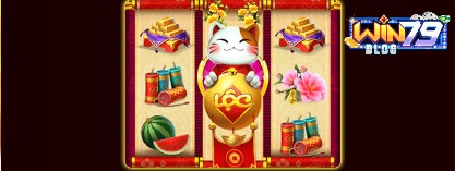 Biểu tượng mèo Wild trong game Nổ hũ Khang Khang Nghênh Xuân 